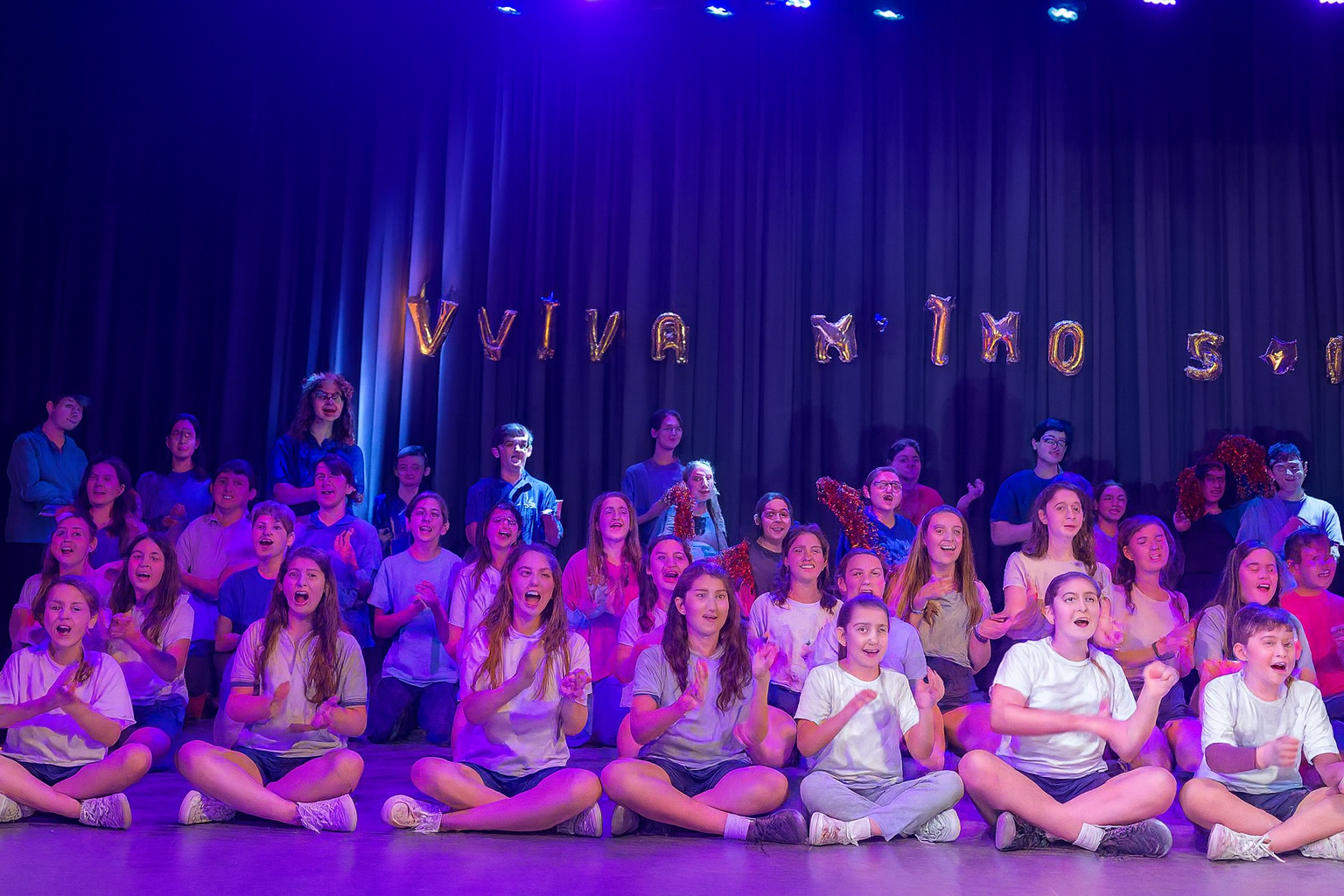 Equipo de natación del colegio