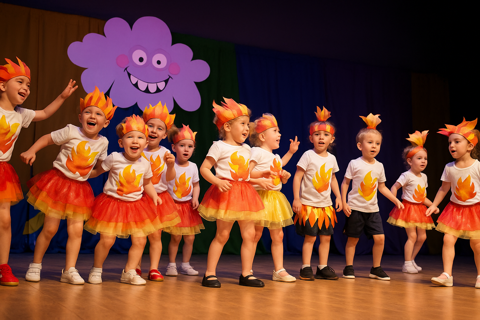 Equipo de natación del colegio