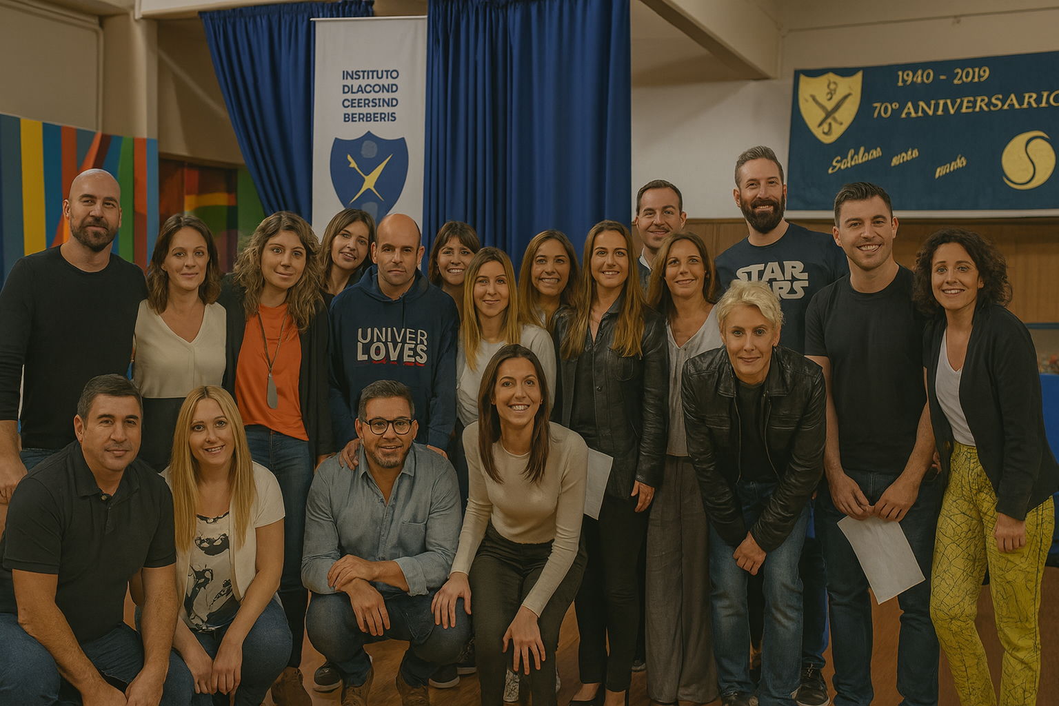 Montañas al atardecer